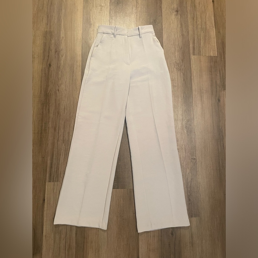 Abercrombie Clean Premium Crepe Wide Leg Pant